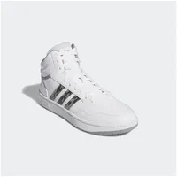 Adidas Herren Hoops 3.0 Mid Lifestyle Basketball Classic Vintage Shoes Schuhe, Cloud White/Grey six/solid Grey, 40 EU