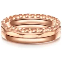 Eastside NY Ring Edelstahl in roségold | Gr.: 58
