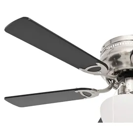 vidaXL Deckenventilator 82 cm Deckenventilator Schwarz