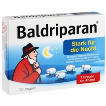 PharmaSGP GmbH Baldriparan Stark für die Nacht überzogene Tabletten 30 St.