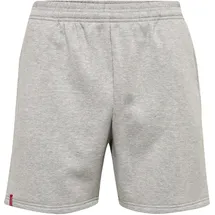 hummel Basic Sweat Shorts, Grey Melange XL