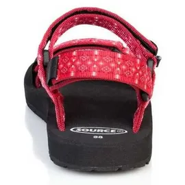 Source Classic Sandale Damen Tribal Red 38