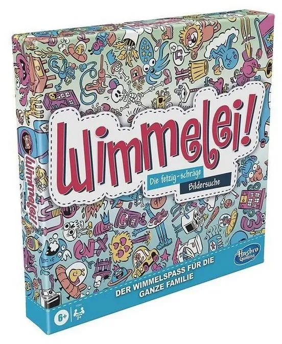 Hasbro Spiel, Familienspiel F2564100 - Wimmelei - Brettspiel ab 5 Jahren (DE-Ausgabe), Reaktionsspiel