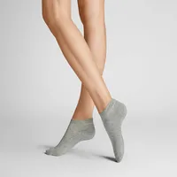 Hudson Relax Cotton Sneakersocken 39-42 Grau/Silber