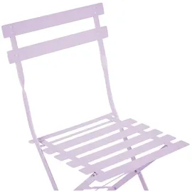 Beliani Balkonset 3-tlg. Violett