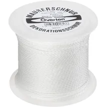 Overmann Overlen Kordel Polyamid 2,0mm 100m weiß Overmann