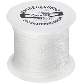 Overmann Overlen Kordel Polyamid 2,0mm 100m weiß Overmann