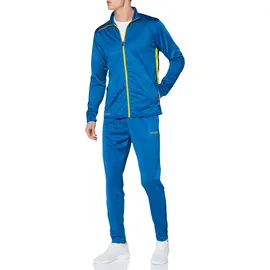 Uhlsport Essential Classic Trainingsanzug azurblau/limonengelb M