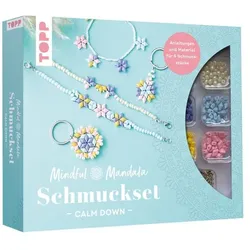 Mindful Mandala - Schmuckset Calm down. Mit Anleitung und Material für 5 Schmuckstücke