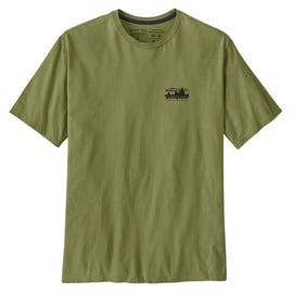 Patagonia 73 Skyline Organic T-Shirt buckhorn green,