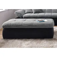 DOMO collection Moric Microfaser Primabelle schwarz/grau