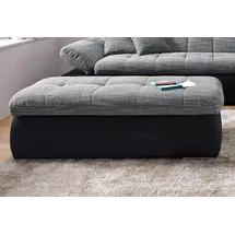 DOMO collection Moric Microfaser Primabelle schwarz/grau