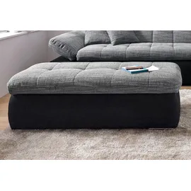 DOMO collection Moric Microfaser Primabelle schwarz/grau