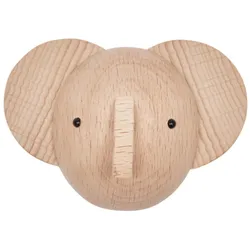 OYOY - Mini Hook Kinderwandhaken Elefant, natur