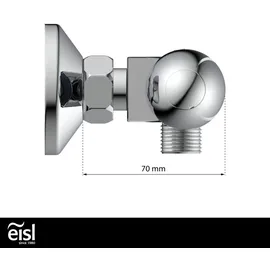 Eisl VITAL Thermostat Duscharmatur Chrom