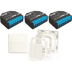 SHELLY Rolllandensteuerung Starter Kit, 3er Set, Legrand & Shelly