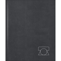 Brunnen Telefonringbuch A5 schwarz