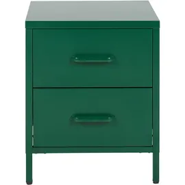 Beliani Nachtschrank Malavi 43 x 55 x 43 cm Grün