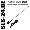 Dietz / Lampa 40220 - 55 cm Universal Fiberglas Radio AM / FM Dachantenne / Antenne Peugeot Renault