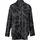 s.Oliver Gemusterte Longbluse aus Satin Schwarz 42