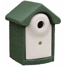Cj Wildlife Nistkasten Holzbeton 24 x 19 cm, Ø 32 mm, grün/weiß