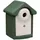Cj Wildlife Nistkasten Holzbeton 24 x 19 cm, Ø 32 mm, grün/weiß