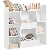 SoBuy Kinderregal Aufbewahrungsregal Standregal KMB55-W