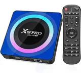 Android 13.0 TV Box, 6K 8K Android Box mit 4GB RAM 64GB ROM RK3528 Quad-Core Unterstützung WiFi6 2.4Ghz/5.0Ghz HDR10 BT 5.0 H.265 USB 2.0 3.0 3D Ethernet