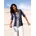 Classic Basics Kurzarmshirt CLASSIC BASICS Damen 56 bunt marine erdbeere bedruckt 100 Baumwolle geblümt gemustert mehrfarbig Rundhals Shirts