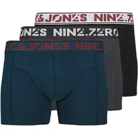 JACK & JONES Trunk »JACCOLTON SOLID TRUNKS 3 PACK SN« Packung, 3 Stk., schwarz