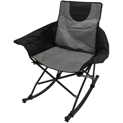 3tlg Camping Set XXL Schaukelstuhl Campingstuhl Campingtisch Outdoor