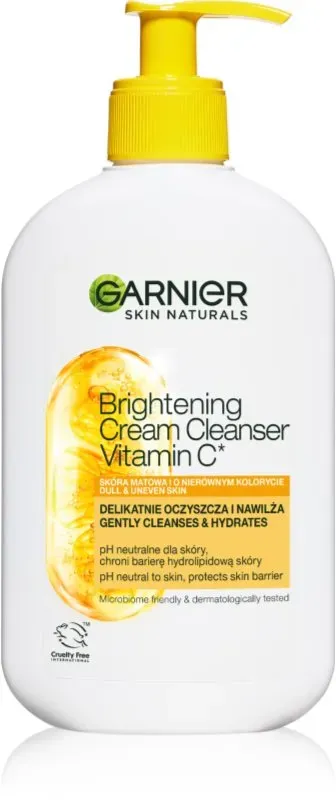 Garnier Pure Active Vitamin C Reinigungscreme zur Verjüngung der Gesichtshaut 250 ml
