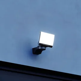 Steinel Außenstrahler Aluminium, Kunststoff 18,1 cm ohne Bewegungsmelder schwarz