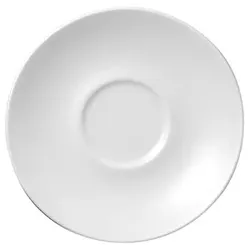 Churchill Untertasse Tee/Cappuccino Bulb Keramik Weiß 15,6cm