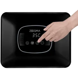 Zeegma DRY CHEF PRO Dörrautomat 400W, Obst- & Gemüsetrockner, 5 Ebenen, Temperatur 35–70°C, Umluft, Timer bis 72h - Schwarz