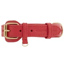 William Walker Hundehalsband Plain Chili XL