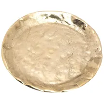 Nklaus Kerzenteller Ø 9 cm Messing Gold