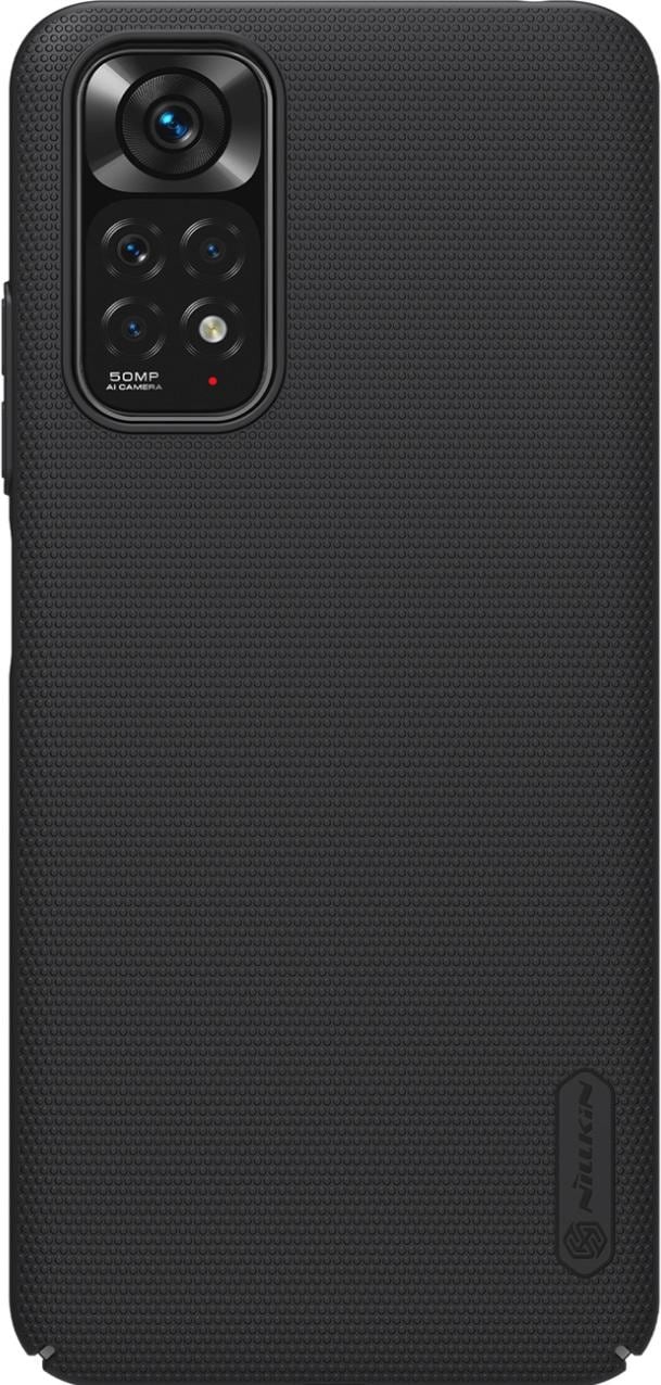 Nillkin Super Frosted Shield Series (Xiaomi Poco M4 Pro 5G, Xiaomi Redmi Note 11S 5G, Xiaomi Redmi Note 11T 5G), Smartphone Hülle, Schwarz