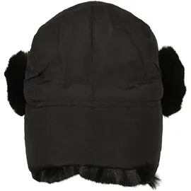 URBAN CLASSICS Nylon Trapper Hat schwarz One Size