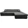 DOMO collection »Moric Luxus - B/T/H 300/172/80 cm, XXL-Format«, L-Form, 140kg Belastung/Sitz, in Cord, Chenille, Kunstleder