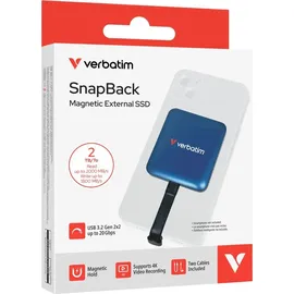 Verbatim SnapBack SSD 2 TB M.2