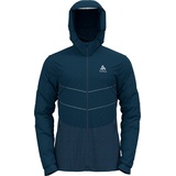 Odlo Run Easy S-Thermic Herren Laufjacke blue wing teal