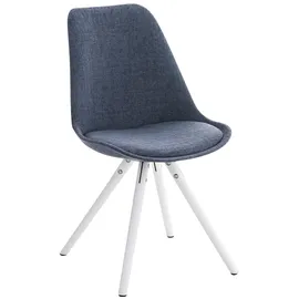 CLP Pegleg Stoff Rund blau/weiß