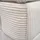 Mendler Hocker HWC-Q47 Cord 43 x 40 x 40 cm Beige