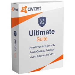 Avast Ultimate Suite 2025 | 5 Geräte / 3 Jahre | Sofortdownload + Produktschlüssel