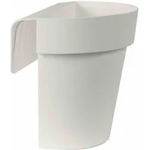 Euro3Plast Hängetopf 25 Ø x 23 cm Weiß