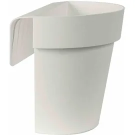 Euro3Plast Hängetopf 25 Ø x 23 cm Weiß
