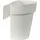 Euro3Plast Hängetopf 25 Ø x 23 cm Weiß
