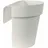 Euro3Plast Hängetopf 25 Ø x 23 cm Weiß