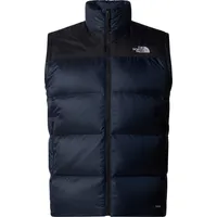 The North Face Diablo Down Weste, Shady Blue Black Heathe, XXL